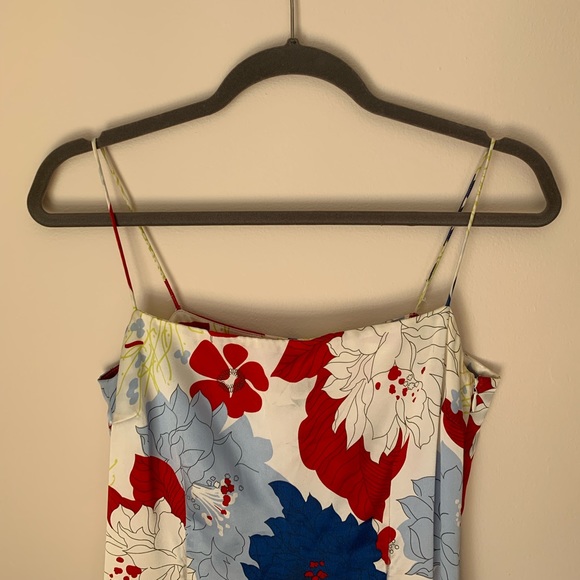 Vintage Tommy Hilfiger 100% Silk Mini Dress Size 2 - Picture 4 of 6